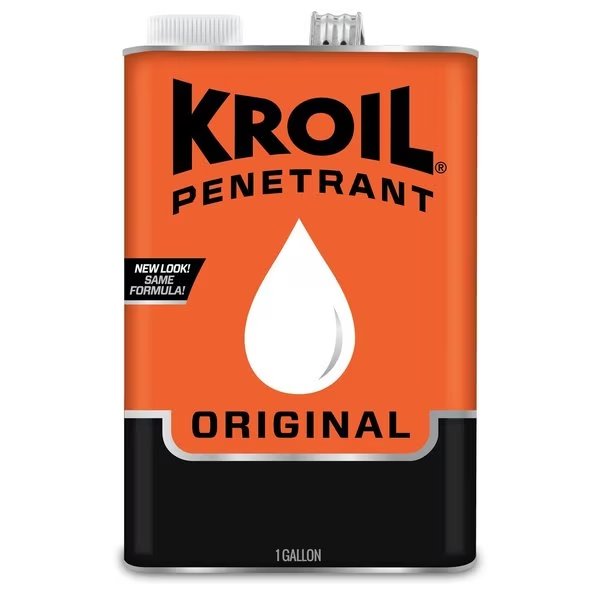 1 Gallon Penetrating Oil, Industrial-Grade, Multipurpose, Rust Loosening, Penetrant, 2PK, Kroil, Mfr#: AZKL011C2